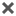 Cancel icon